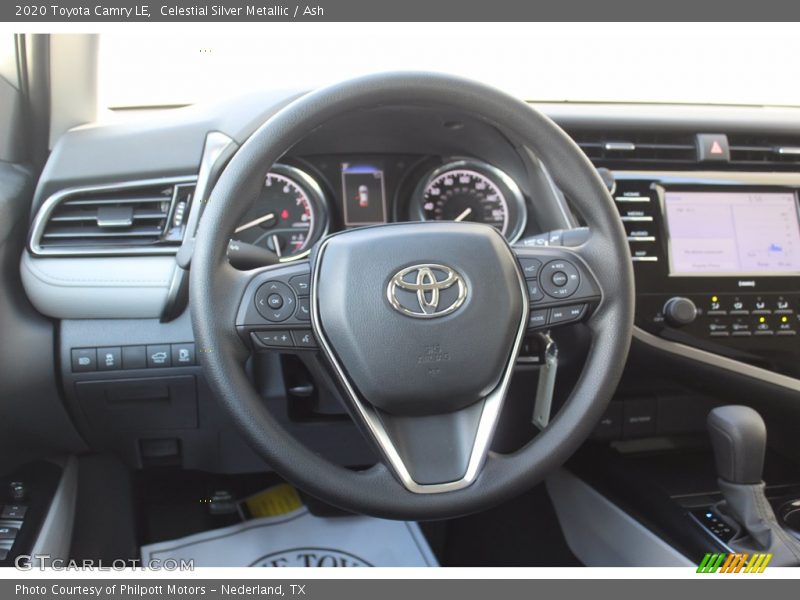 Celestial Silver Metallic / Ash 2020 Toyota Camry LE