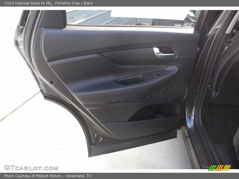 Portofino Gray / Black 2020 Hyundai Santa Fe SEL
