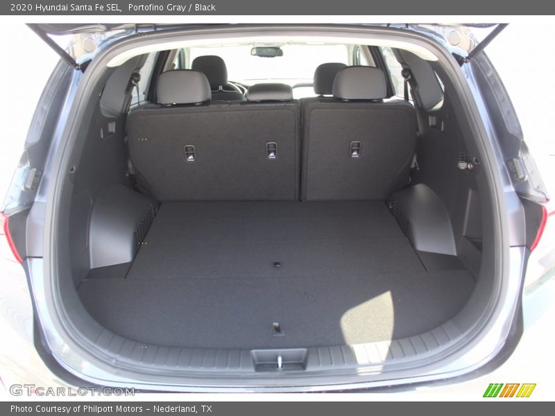 Portofino Gray / Black 2020 Hyundai Santa Fe SEL