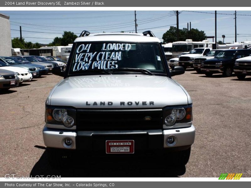 Zambezi Silver / Black 2004 Land Rover Discovery SE