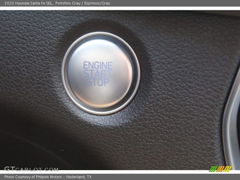 Portofino Gray / Espresso/Gray 2020 Hyundai Santa Fe SEL