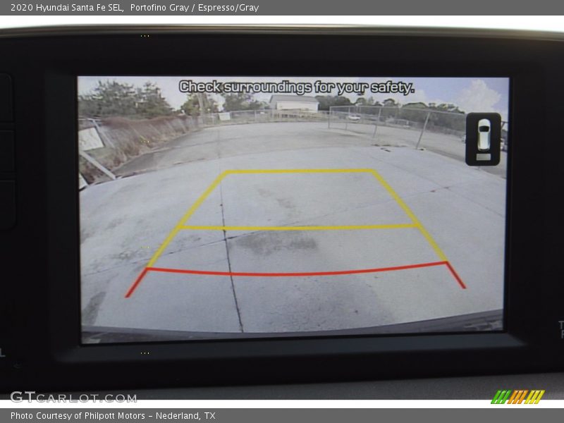 Portofino Gray / Espresso/Gray 2020 Hyundai Santa Fe SEL