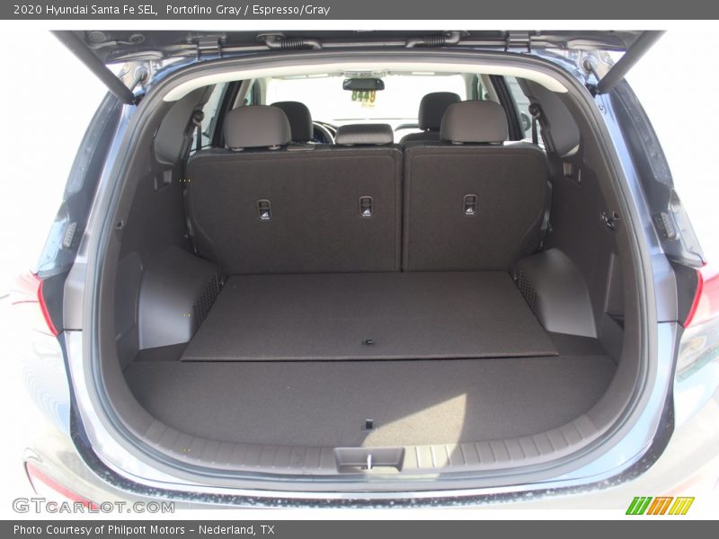 Portofino Gray / Espresso/Gray 2020 Hyundai Santa Fe SEL