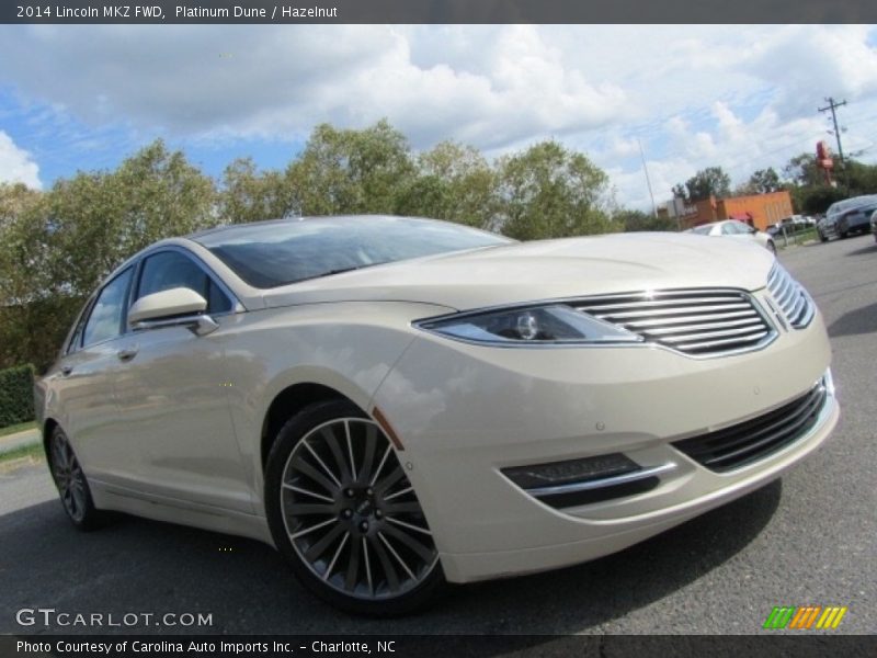 Platinum Dune / Hazelnut 2014 Lincoln MKZ FWD