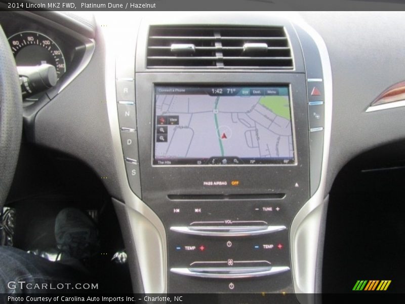 Platinum Dune / Hazelnut 2014 Lincoln MKZ FWD