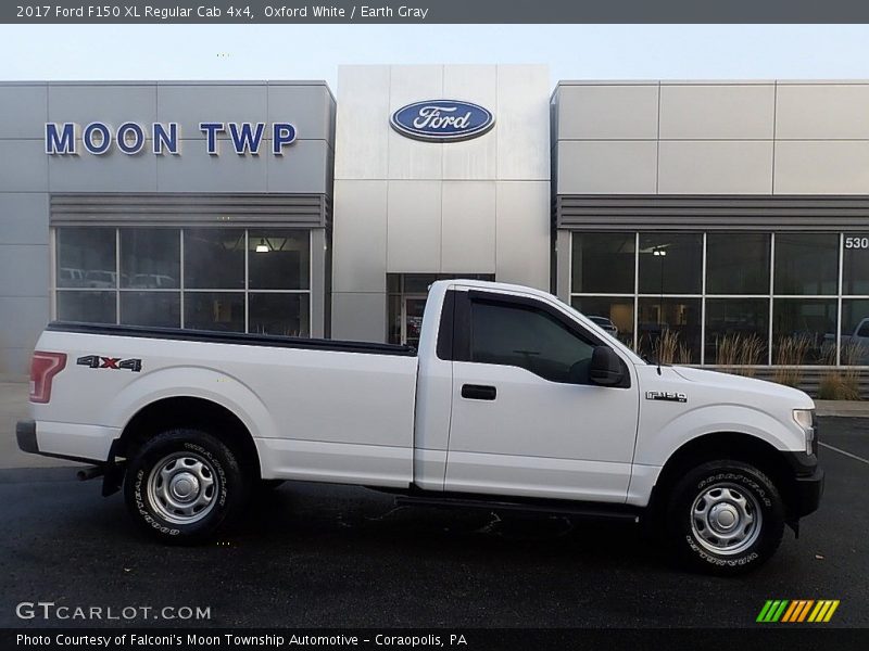 Oxford White / Earth Gray 2017 Ford F150 XL Regular Cab 4x4