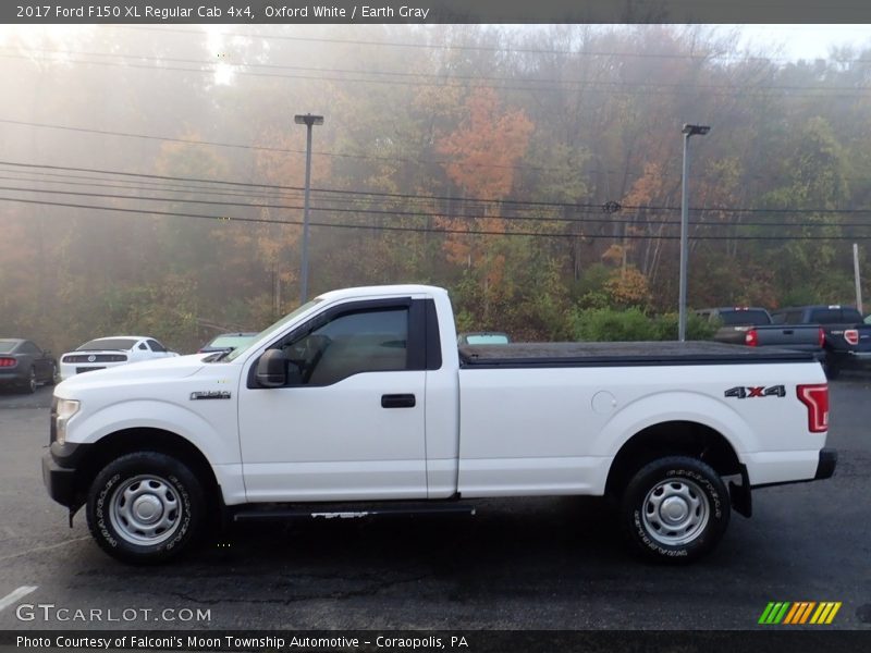 Oxford White / Earth Gray 2017 Ford F150 XL Regular Cab 4x4