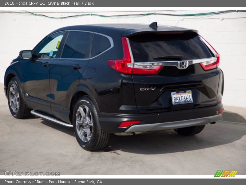 Crystal Black Pearl / Black 2018 Honda CR-V EX