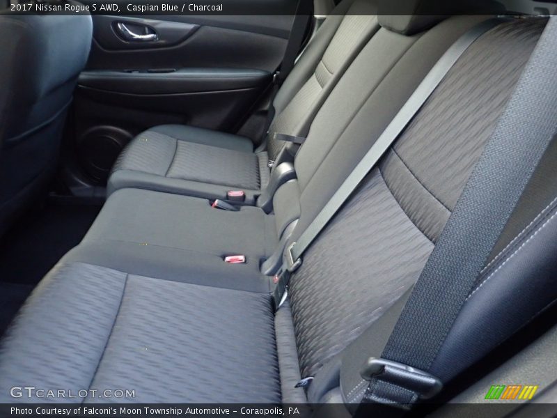 Caspian Blue / Charcoal 2017 Nissan Rogue S AWD