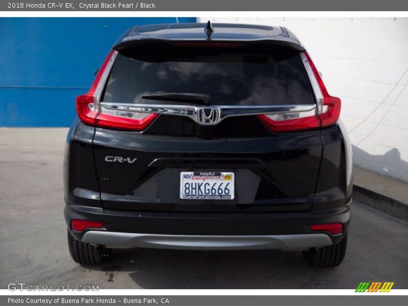 Crystal Black Pearl / Black 2018 Honda CR-V EX