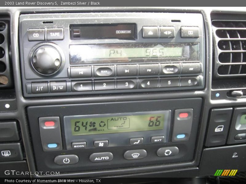 Zambezi Silver / Black 2003 Land Rover Discovery S