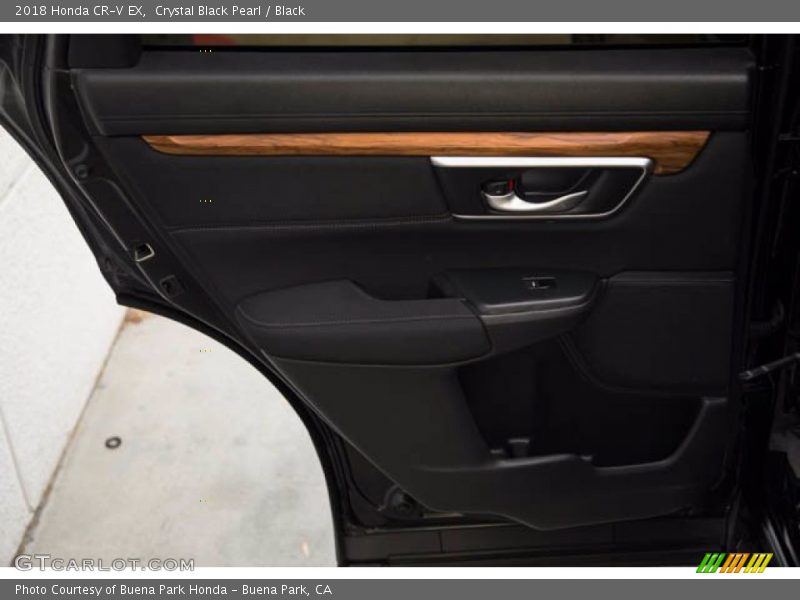 Crystal Black Pearl / Black 2018 Honda CR-V EX