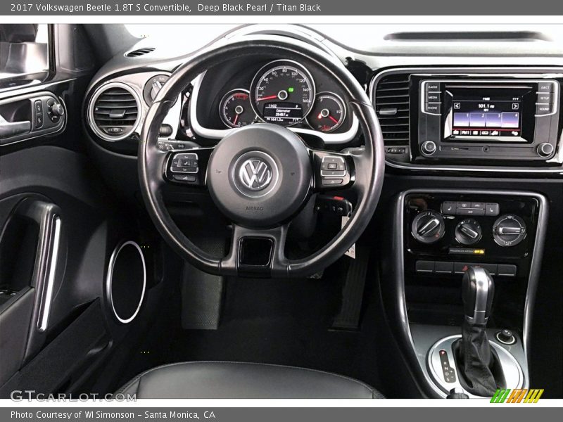 Dashboard of 2017 Beetle 1.8T S Convertible
