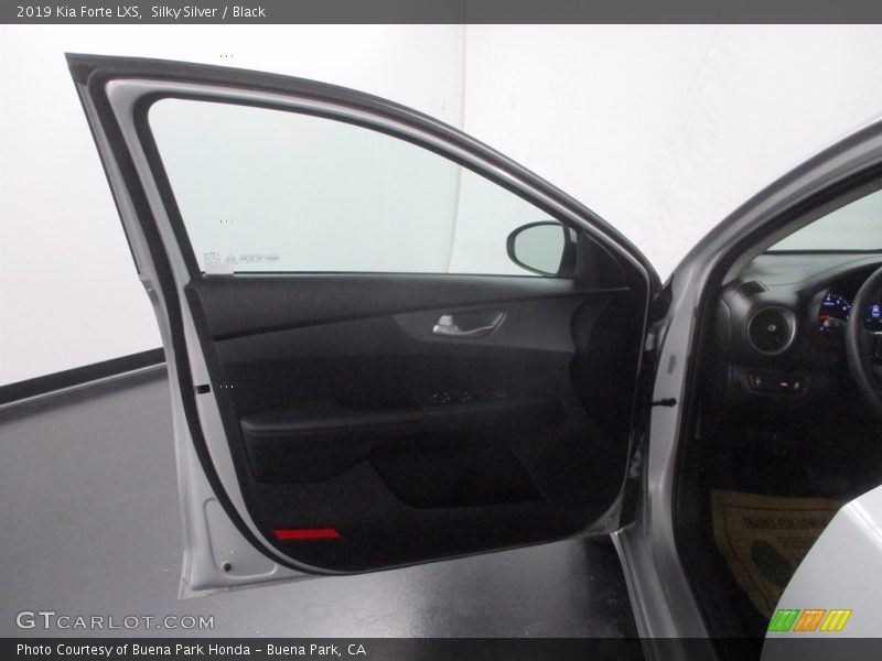 Silky Silver / Black 2019 Kia Forte LXS
