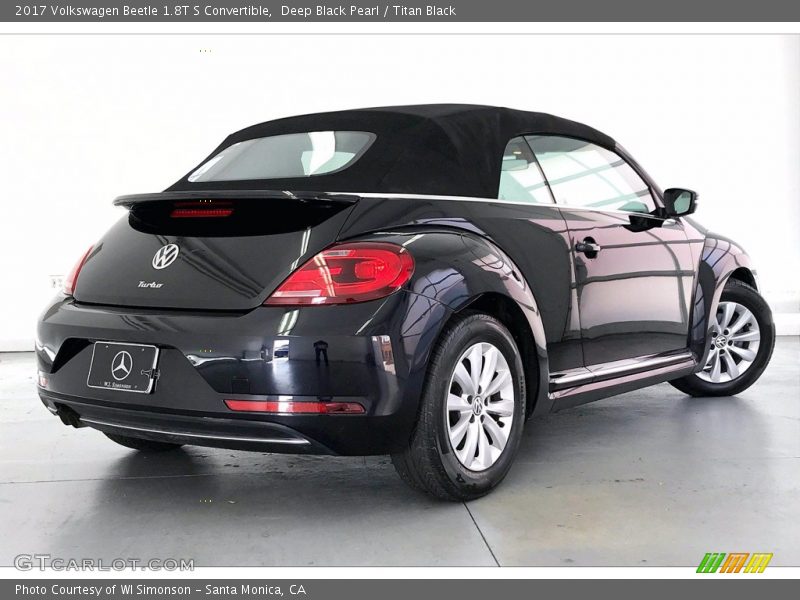 Deep Black Pearl / Titan Black 2017 Volkswagen Beetle 1.8T S Convertible