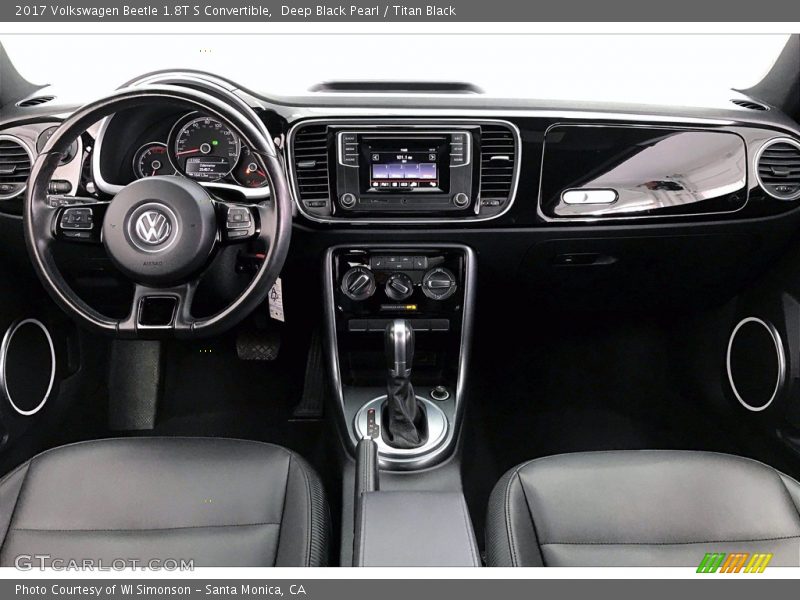  2017 Beetle 1.8T S Convertible Titan Black Interior