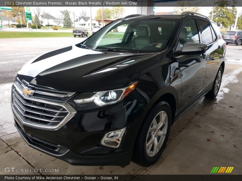 Mosaic Black Metallic / Medium Ash Gray 2021 Chevrolet Equinox Premier