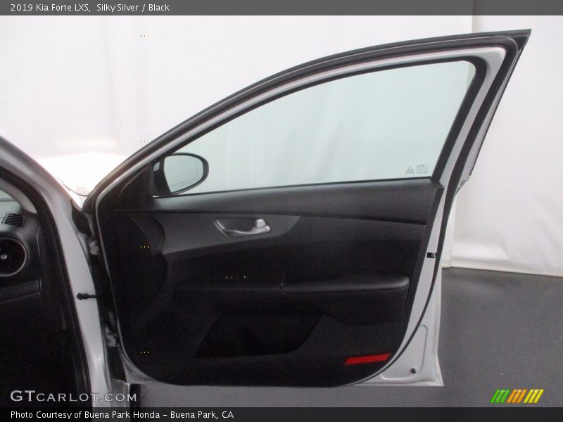 Silky Silver / Black 2019 Kia Forte LXS
