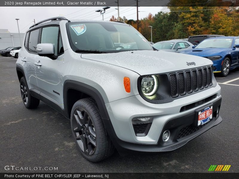 Glacier Metallic / Black 2020 Jeep Renegade Limited 4x4