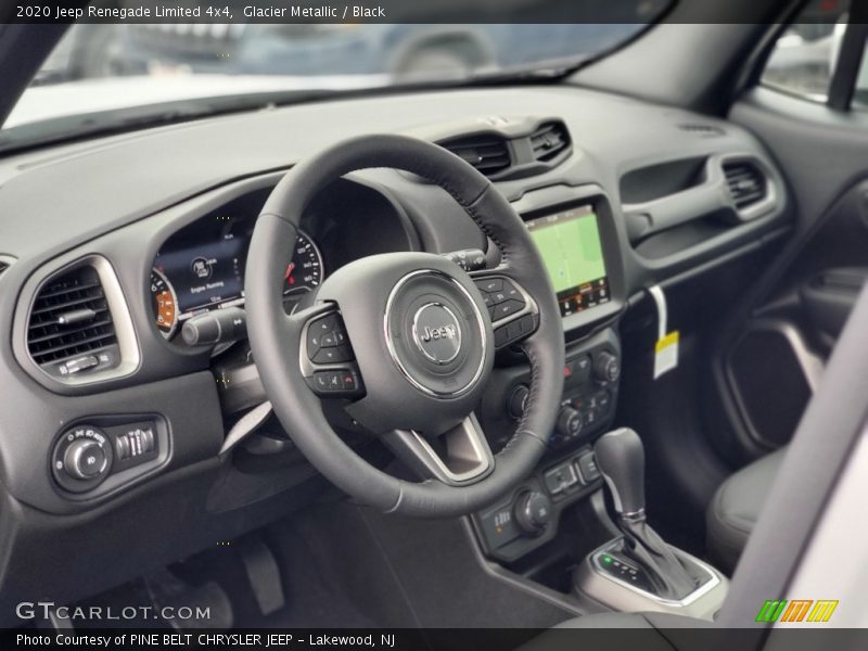 Dashboard of 2020 Renegade Limited 4x4