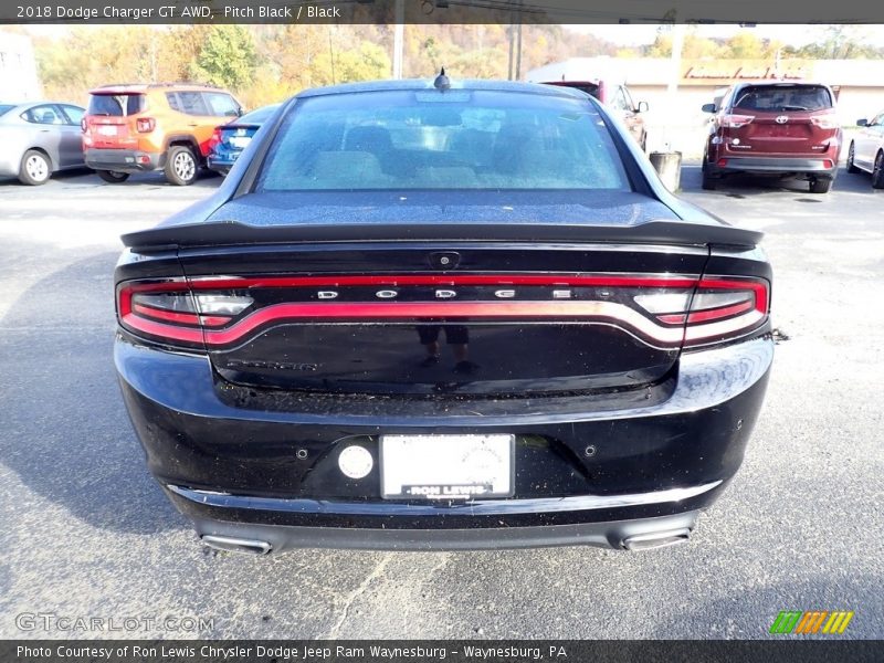 Pitch Black / Black 2018 Dodge Charger GT AWD