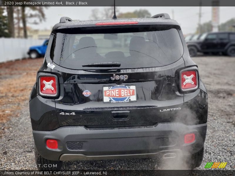 Black / Black 2020 Jeep Renegade Limited 4x4