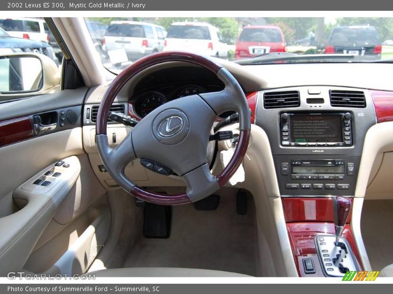 Mystic Gold Metallic / Ivory 2002 Lexus ES 300