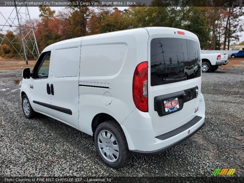 Bright White / Black 2020 Ram ProMaster City Tradesman SLT Cargo Van