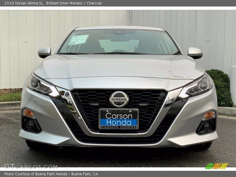 Brilliant Silver Metallic / Charcoal 2019 Nissan Altima SL