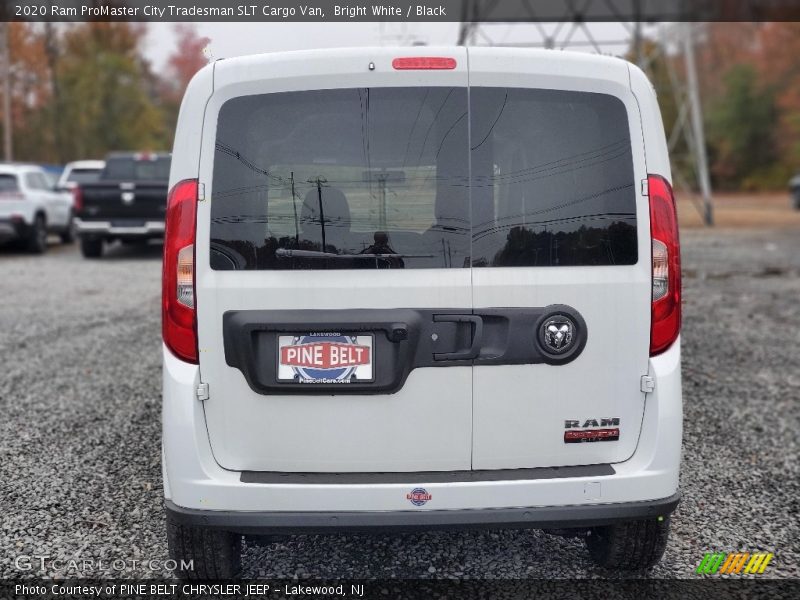 Bright White / Black 2020 Ram ProMaster City Tradesman SLT Cargo Van