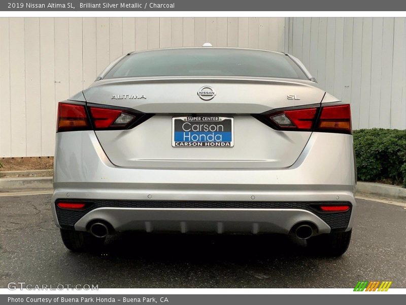 Brilliant Silver Metallic / Charcoal 2019 Nissan Altima SL