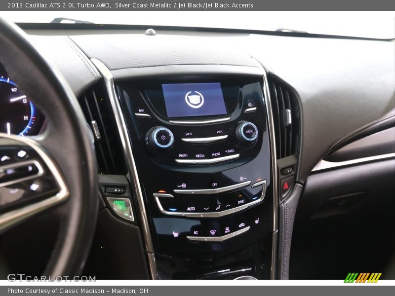 Silver Coast Metallic / Jet Black/Jet Black Accents 2013 Cadillac ATS 2.0L Turbo AWD
