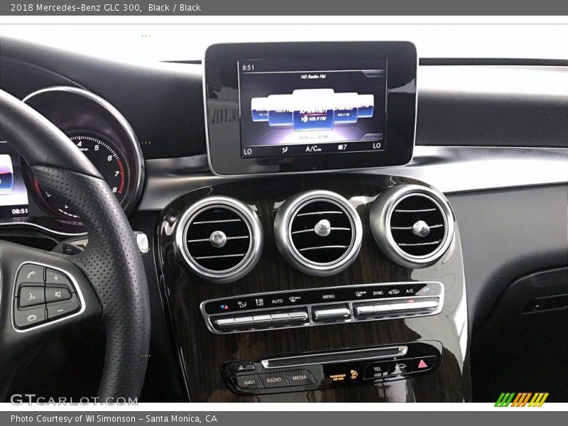 Black / Black 2018 Mercedes-Benz GLC 300