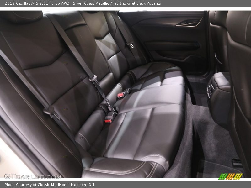 Silver Coast Metallic / Jet Black/Jet Black Accents 2013 Cadillac ATS 2.0L Turbo AWD