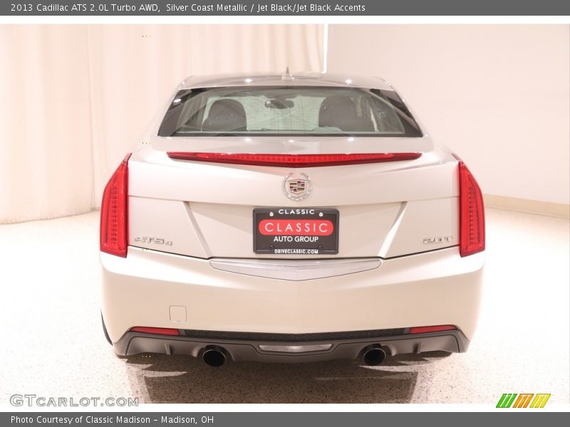 Silver Coast Metallic / Jet Black/Jet Black Accents 2013 Cadillac ATS 2.0L Turbo AWD