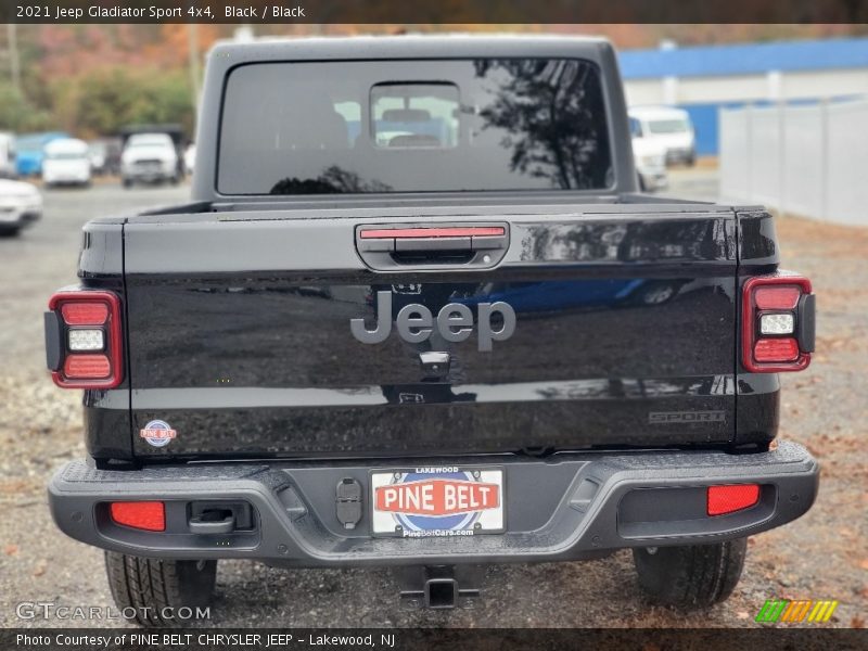 Black / Black 2021 Jeep Gladiator Sport 4x4