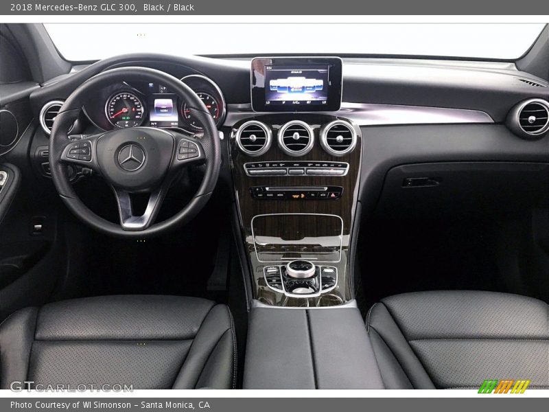 Black / Black 2018 Mercedes-Benz GLC 300