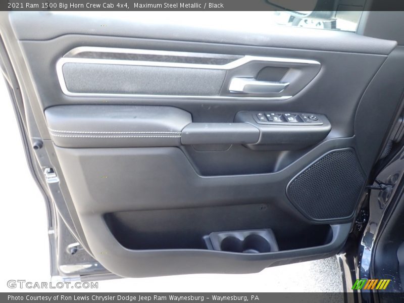 Maximum Steel Metallic / Black 2021 Ram 1500 Big Horn Crew Cab 4x4