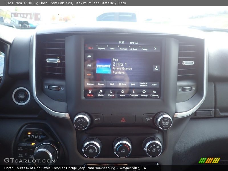 Maximum Steel Metallic / Black 2021 Ram 1500 Big Horn Crew Cab 4x4