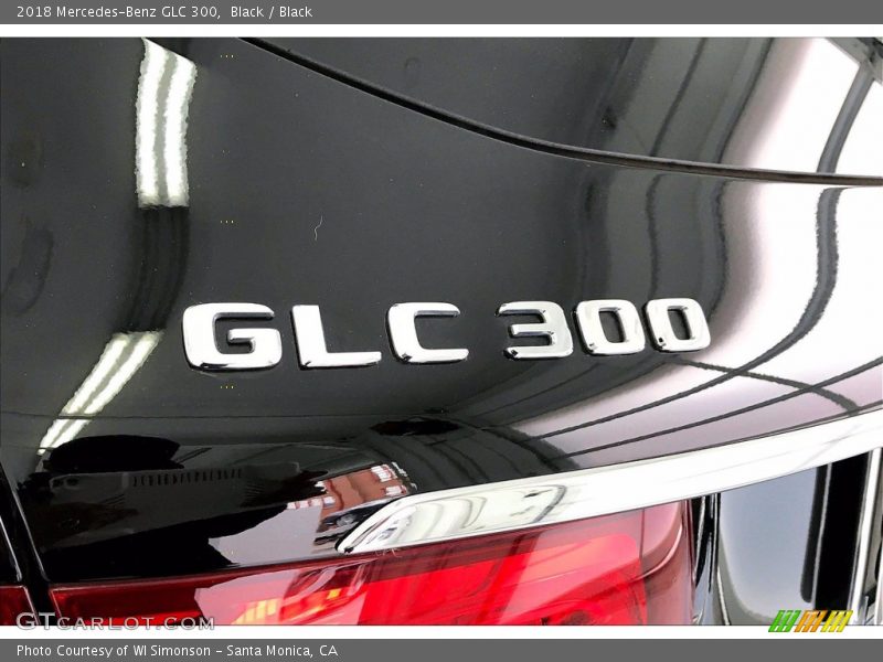 Black / Black 2018 Mercedes-Benz GLC 300