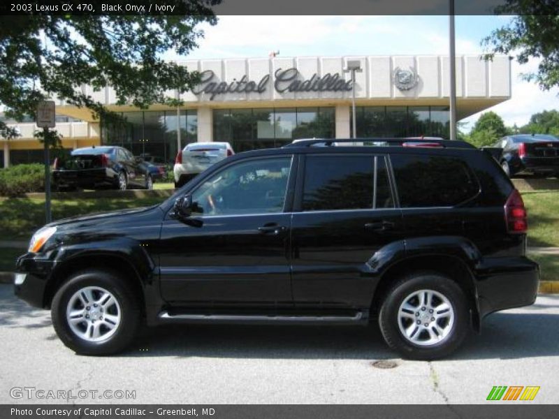 Black Onyx / Ivory 2003 Lexus GX 470
