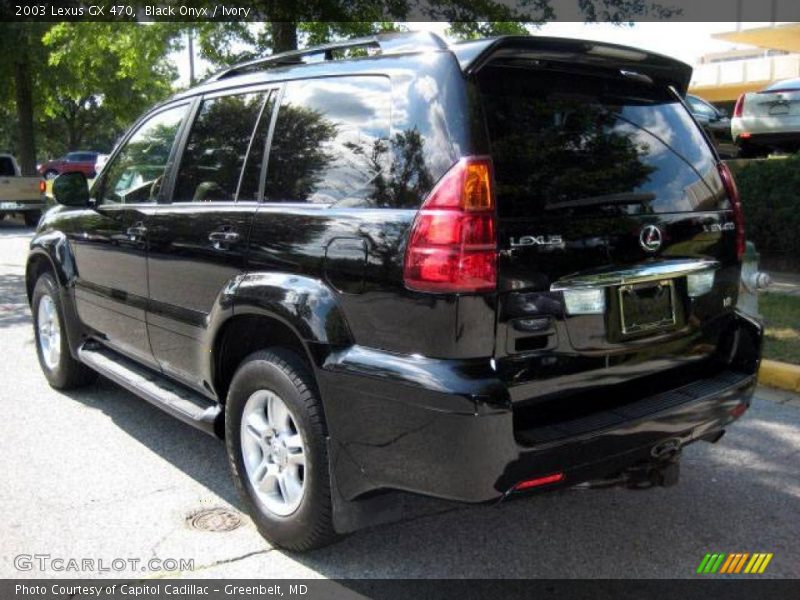Black Onyx / Ivory 2003 Lexus GX 470