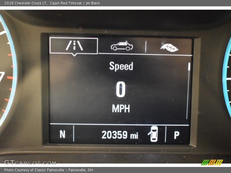 Cajun Red Tintcoat / Jet Black 2018 Chevrolet Cruze LT
