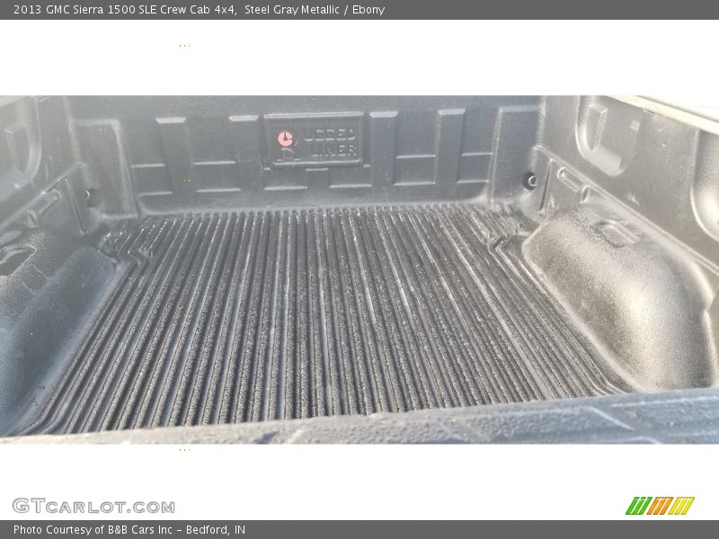 Steel Gray Metallic / Ebony 2013 GMC Sierra 1500 SLE Crew Cab 4x4