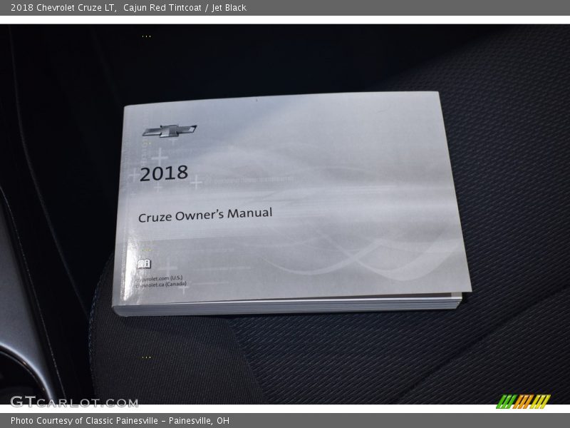Cajun Red Tintcoat / Jet Black 2018 Chevrolet Cruze LT