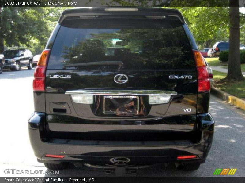 Black Onyx / Ivory 2003 Lexus GX 470