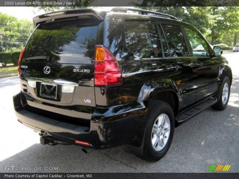 Black Onyx / Ivory 2003 Lexus GX 470
