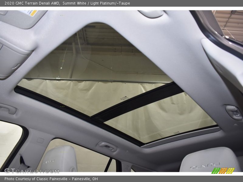Summit White / Light Platinum/­Taupe 2020 GMC Terrain Denali AWD