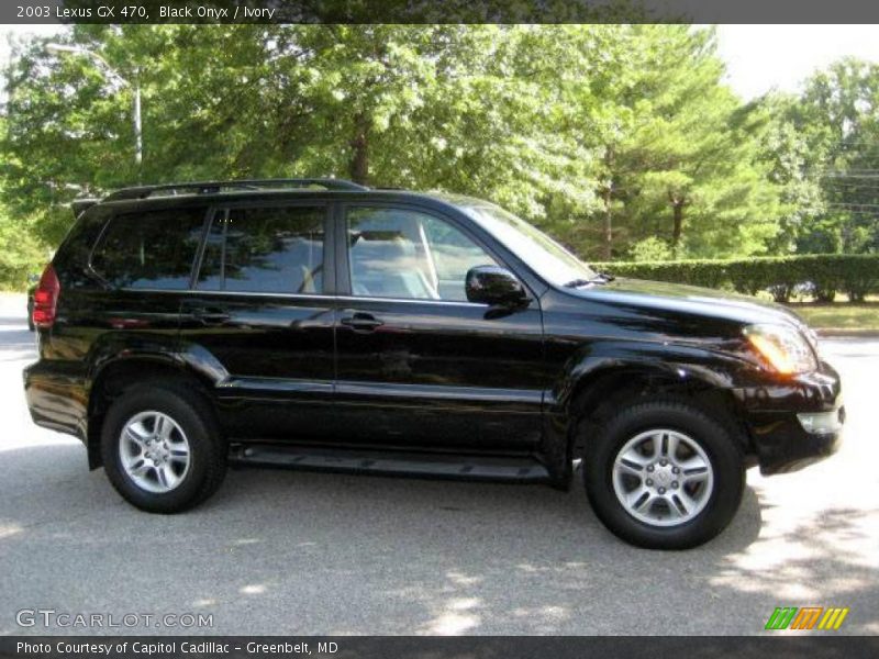 Black Onyx / Ivory 2003 Lexus GX 470