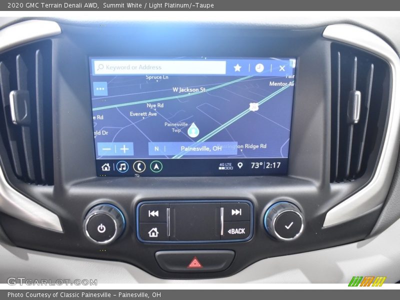 Summit White / Light Platinum/­Taupe 2020 GMC Terrain Denali AWD